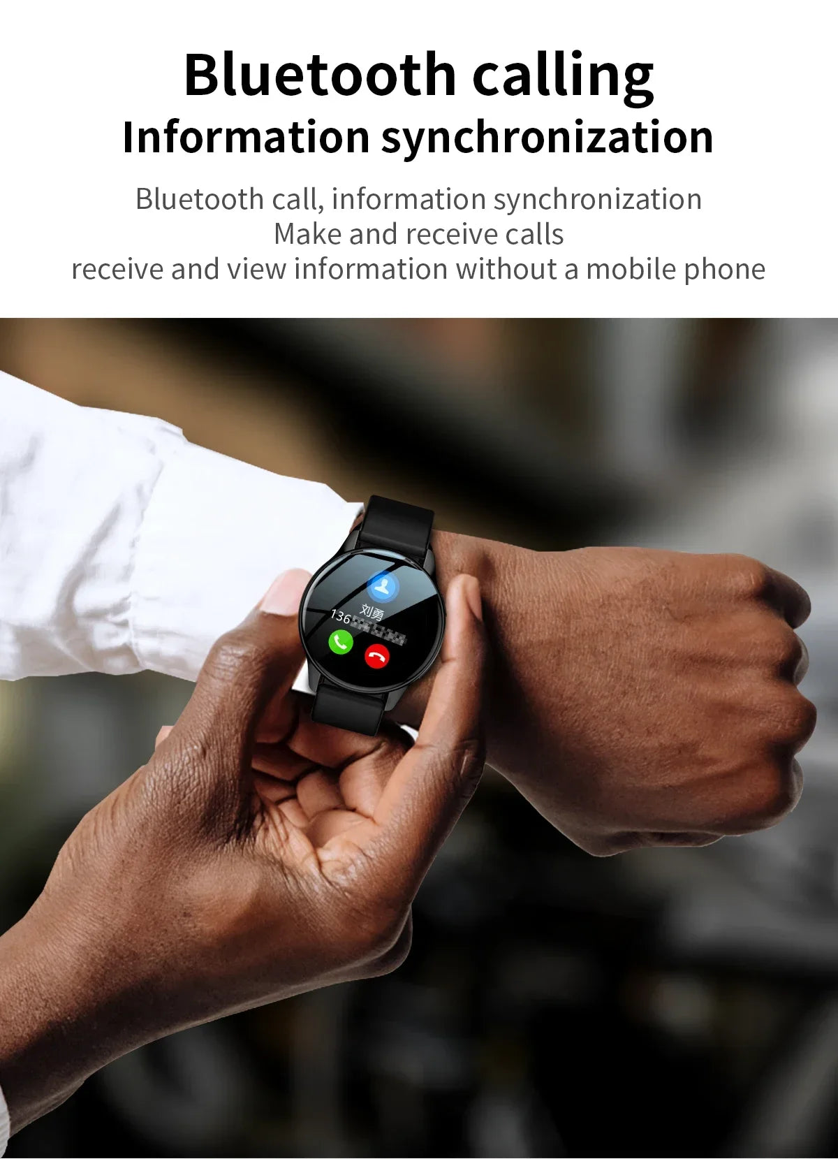 New Women Bluetooth Call Smart Watch HeartRate Blood Pressure Monitoring Smartwatches IP67 Waterproof Men Smartwatch+Box