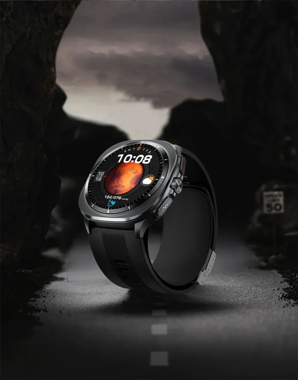 for Samsung Air Pump Airbag Smart Watch Men, Micro Physical Examination Accurate Measure Blood Pressure Sport SmartWatch 2025New
