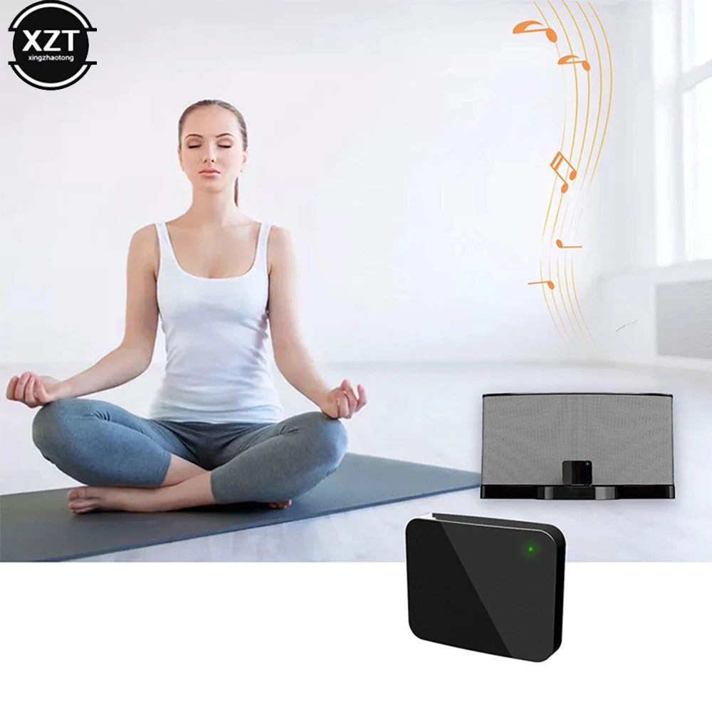 Bluetooth Music Receiver for Bose SoundDock 30-Pin Adapters - Black & White Tidesmit
