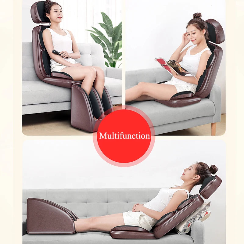 Full Body Electric Massage Cushion with Heat Therapy - Tidesmit Massage Cushion Tidesmit