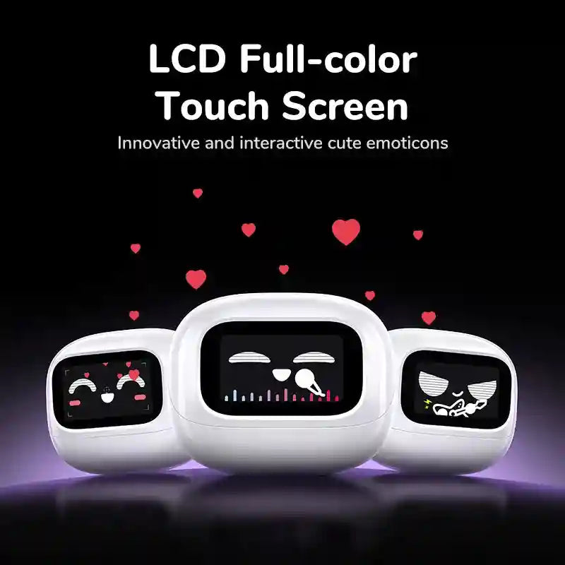 Wireless Headphones with ANC & LCD Screen - Tidesmit EchoBuds Series Tidesmit