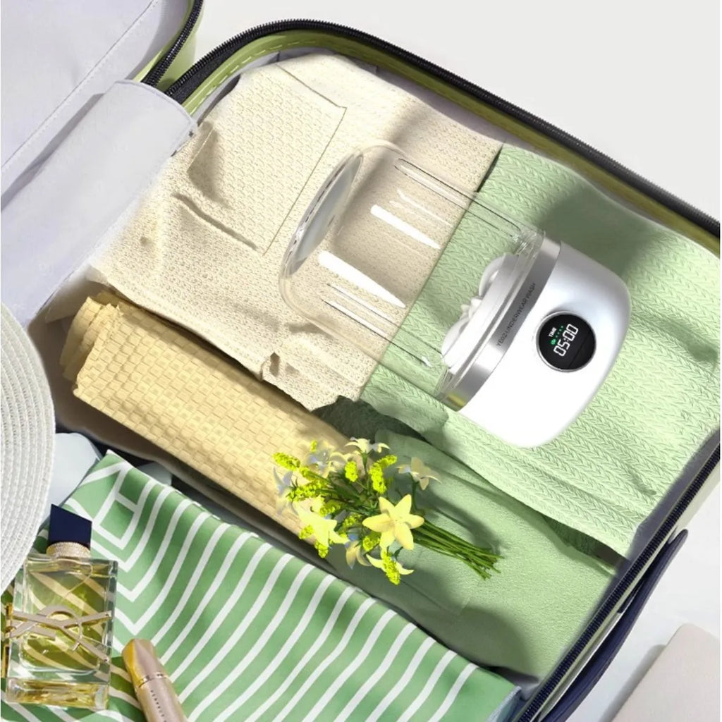 Tidesmit 1L portable wireless underwear cleaner and mini socks washing machine with dehydrating bucket feature