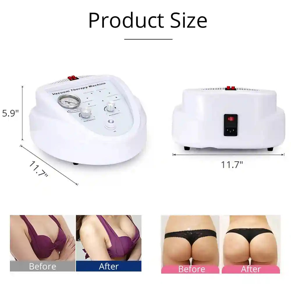Vacuum Therapy Machine for Body Contouring | Tidesmit Spa System Eye Massage Instrument Tidesmit