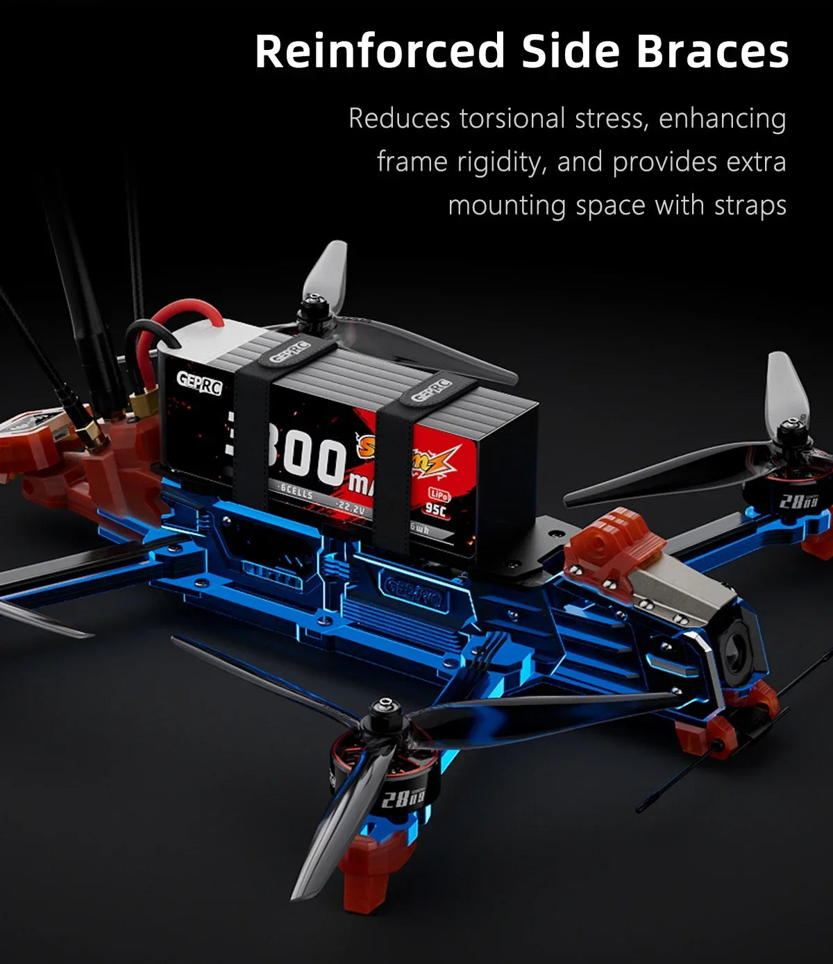 MOZ7 V2 O4 Pro 7 Inch FPV Drone | Long Range Cinematic Aerial Filming Tidesmit