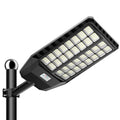 Solar Street Light Outdoor LED, Solar Security Light with Motion Sensor and Remote Control, 550000LM High Brightness Solar Powered Lighting, IP66 Waterproof Dusk to Dawn Light for Yard Driveway Parking Lot Road