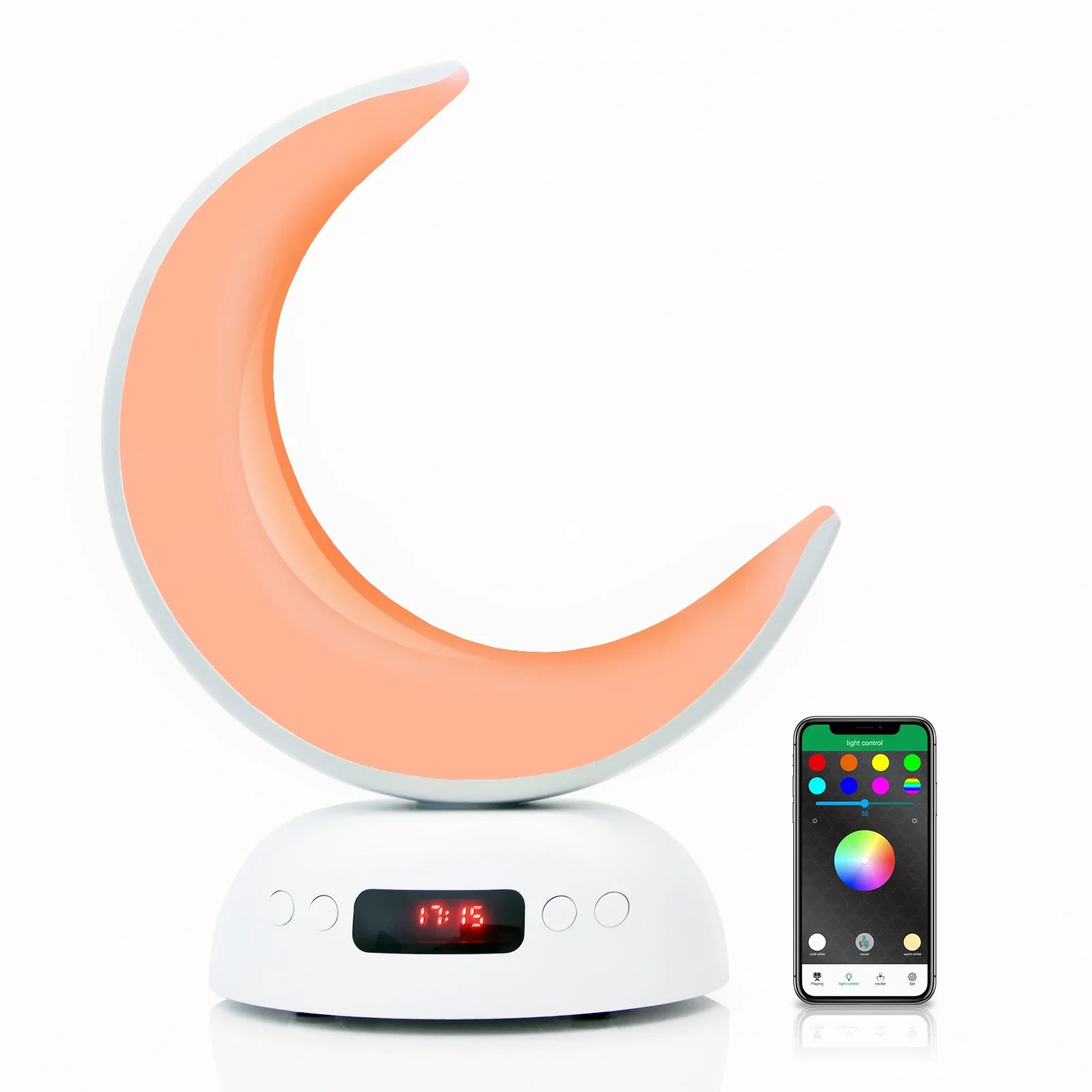 Quran Azan Clock Islam Muslim Arabic Koran Bright Bluetooth Speaker Portable Night Light Lamp Holy Wireless Ramadan Islamic Arab