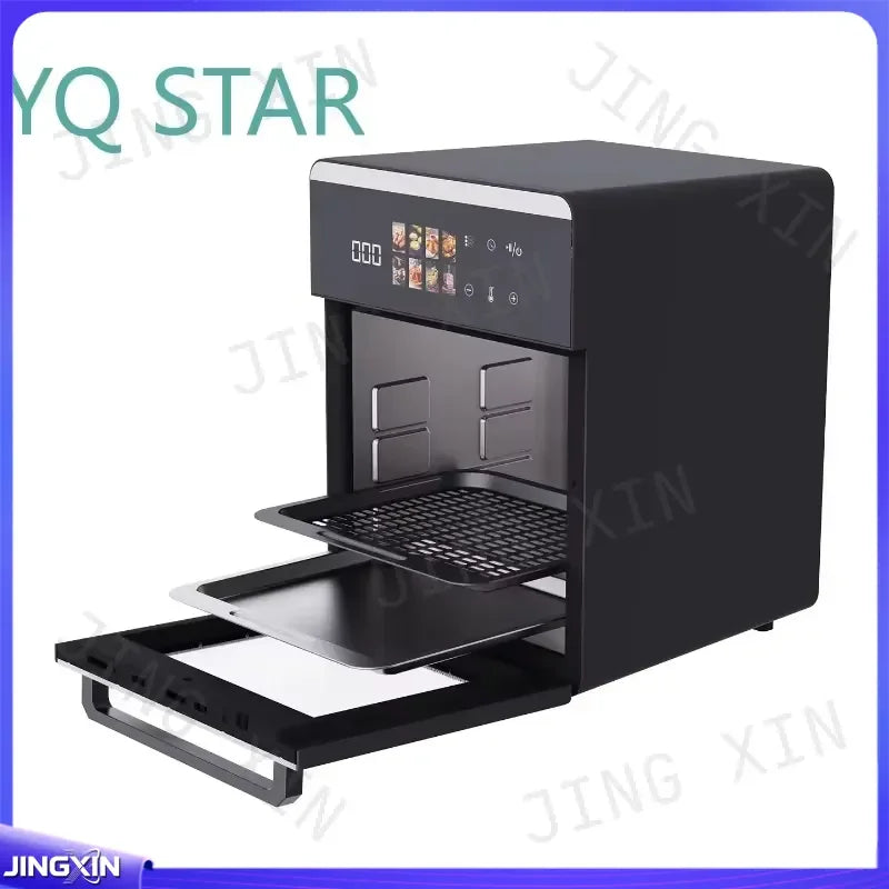 custom for Large Capacity Smart Microwave Oven Household Electric Air Fryer Visible Cooking Appliance Kitchen Tool 2025 New
