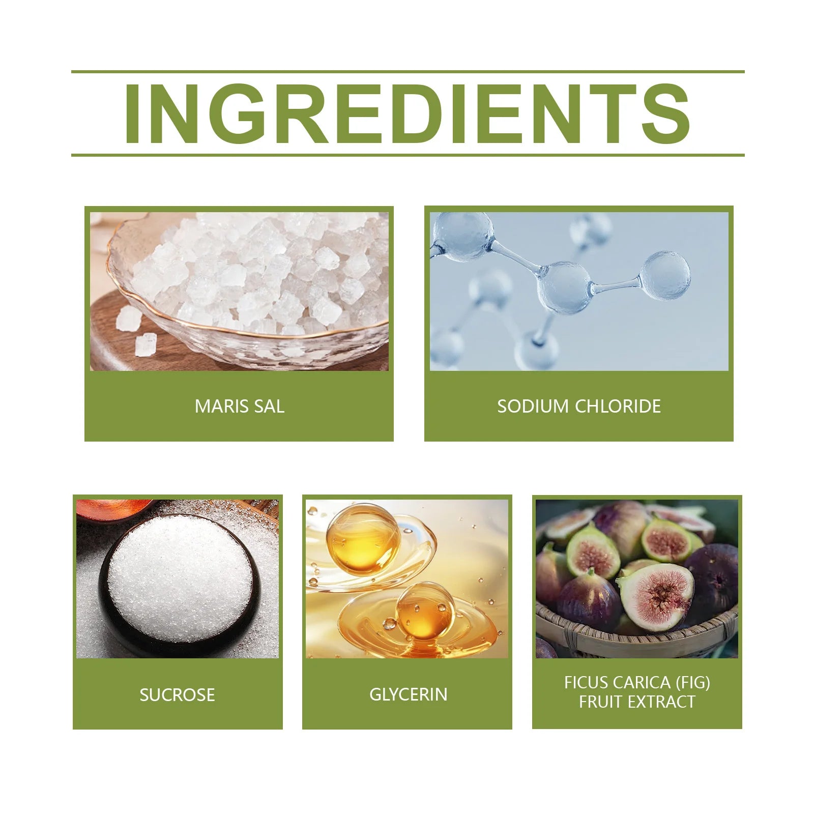 Green Fig Sugar Scrub | Natural Exfoliating Body Polish for Radiant Skin Scrubs Treatments Tidesmit