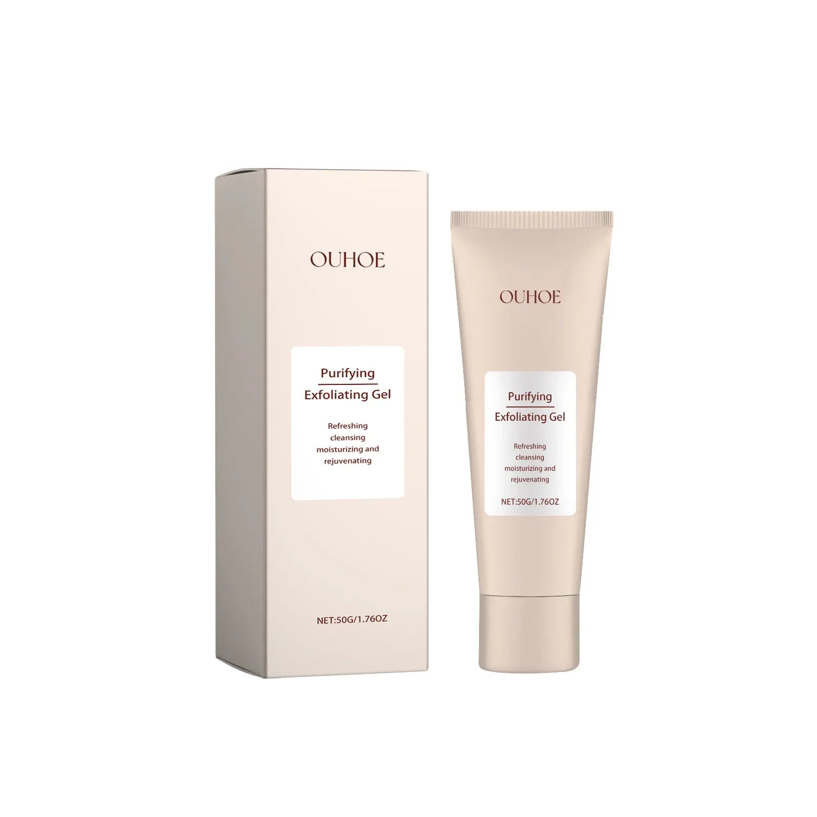 Exfoliating Face Gel – Pore Smoothing & Brightening Treatment (50g) Scrubs Treatments 50g boxed Tidesmit