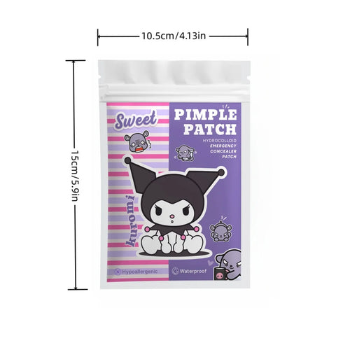 100PCS hello kitty Acne patches, facial acne patches, hydrogel acne removal patches, concealer