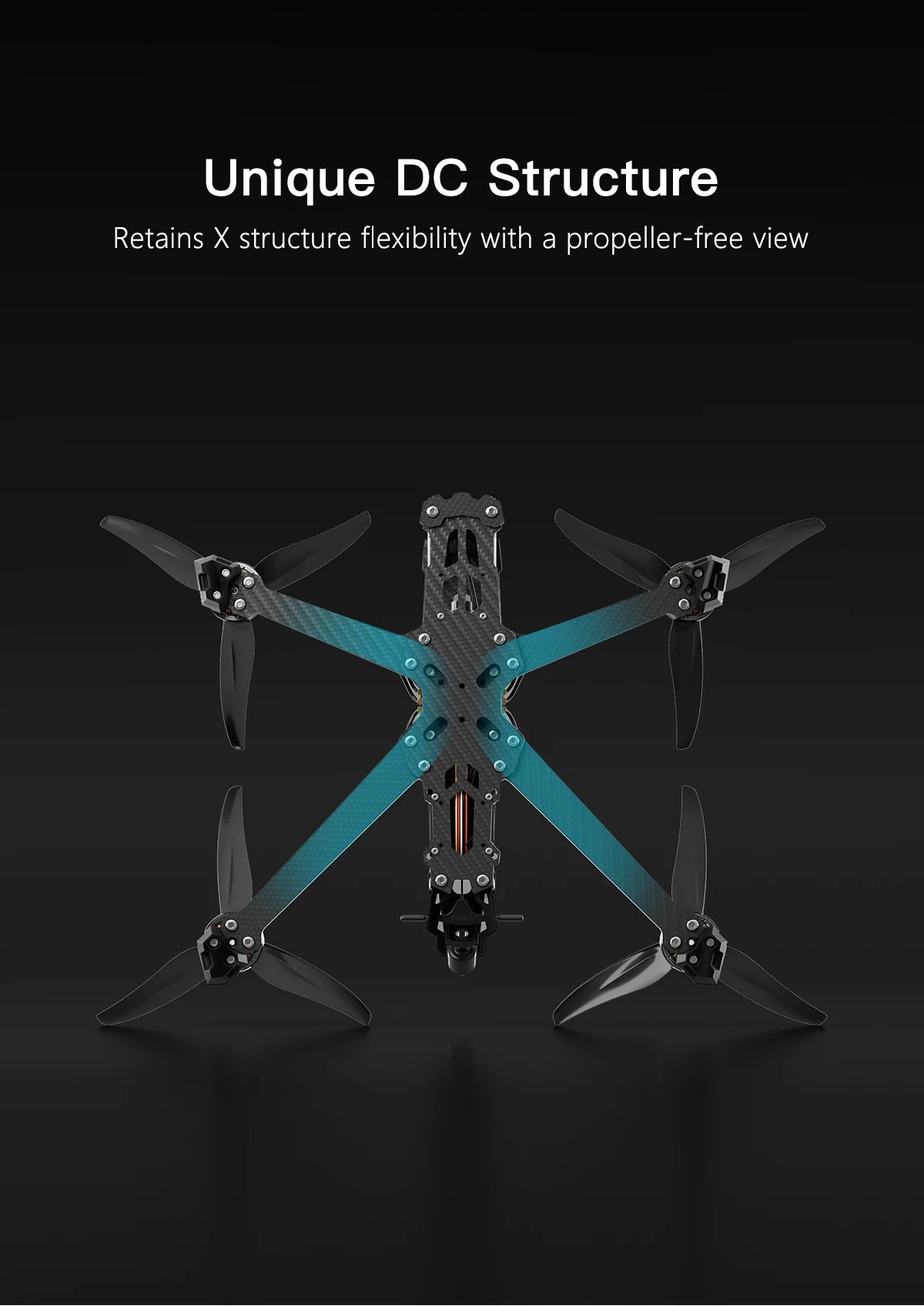 FPV Freestyle Drone Vapor-D6 with F722 FC and 1.6W VTX | Tidesmit Tidesmit