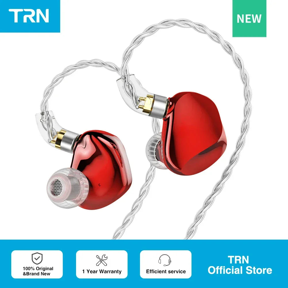 Tidesmit 9-Driver Hybrid In-Ear Monitors | HiFi Wired Noise-Isolating Earphones Tidesmit