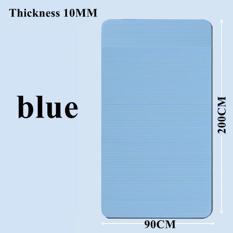 Thick 10mm 200x90cm Anti-slip Sport Fitness Mat  Yoga Mats Blanket  Exercise Yoga Pilate Gymnastics Mat Fitness Equipment Floor