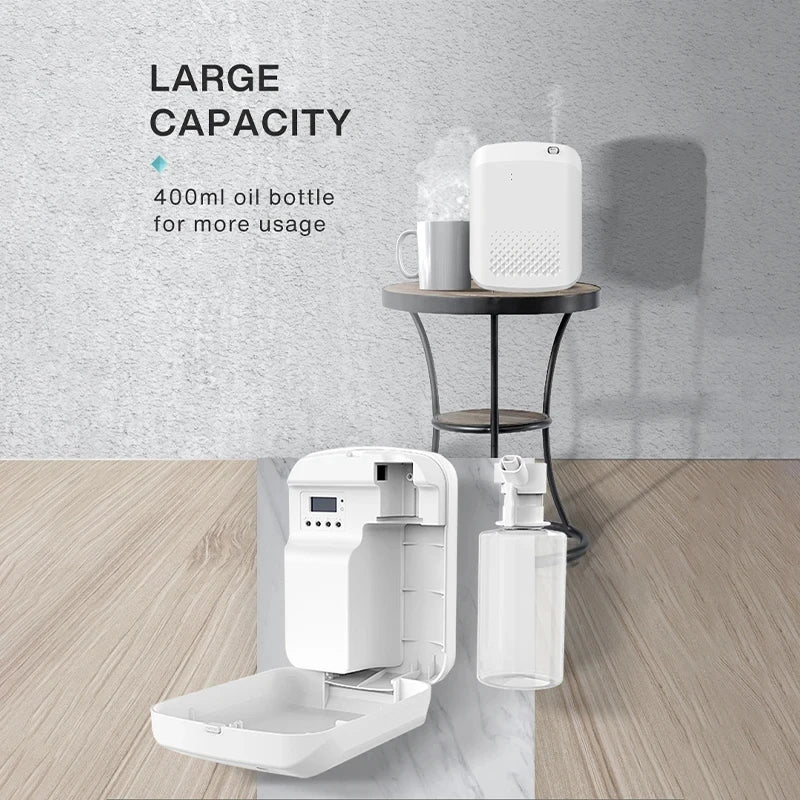 Waterless Fragrance Diffuser 300ml WIFI Control Flavoring Diffuser Timer Function Air Freshener Smell Distributor For Home Hotel
