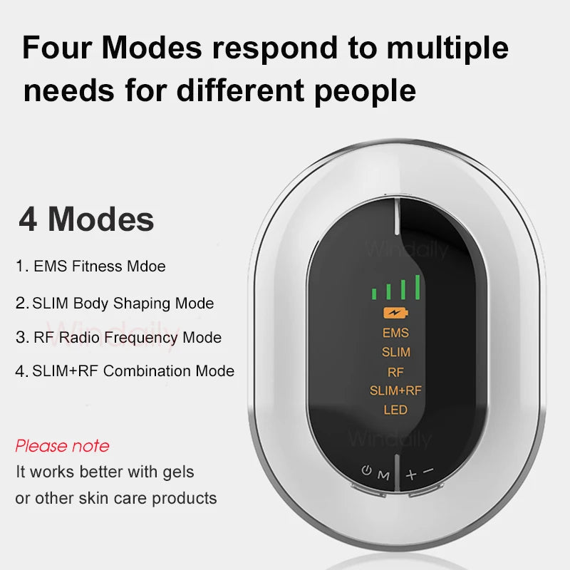 EMS RF Body Slimming Machine - Electric Massager for Muscle Relief Body Shaping Massage Equipment Tidesmit