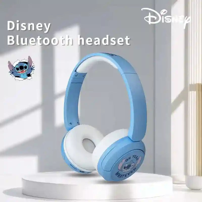 Disney Wireless Headphones - Noise Cancelling Over-Ear Kids Headset Tidesmit