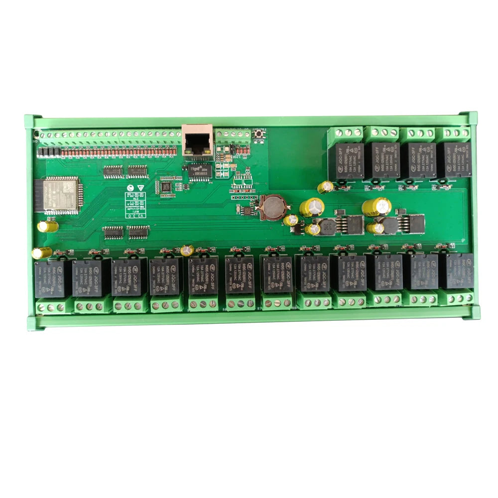 Ethernet Relay Board 32 Channel WiFi MQTT for Home Assistant Automation Tidesmit