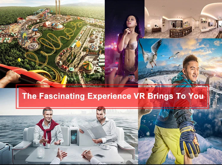 VR Headset for Smartphones with Remote - Immersive 3D Mobile Gaming Tidesmit