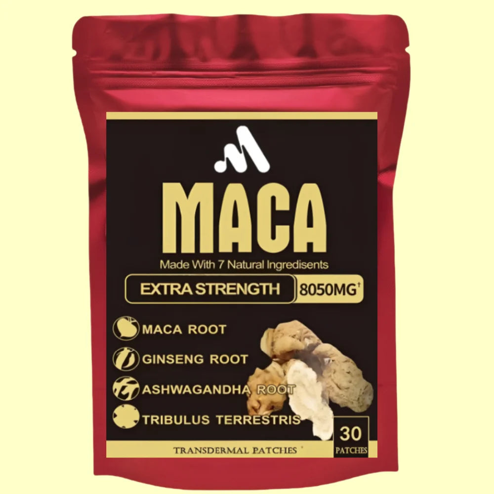 Ashwagandha Maca Ginseng Root Transdermal Patches for Men & Women 30 Patches