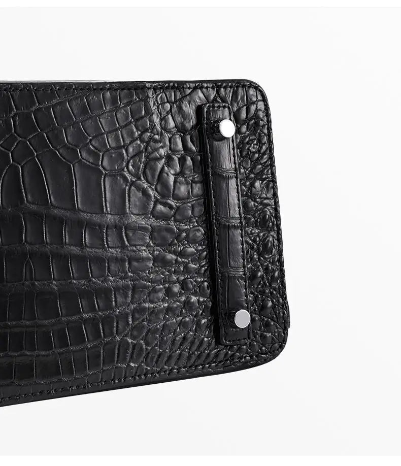 2023 New Designer Crocodile Leather Women Handbag Business Genuine Leather Lady Bag  Large Capacity Shoulder Crossbody Bag 40