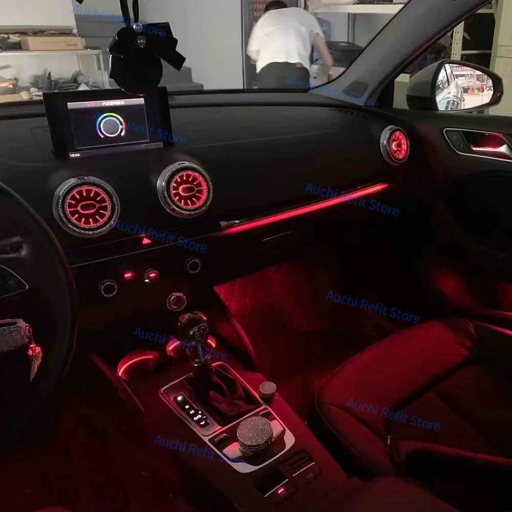 Ambient LED Interior Kit for Audi A3 S3 RS3 - 30-Color Custom Lighting Tidesmit