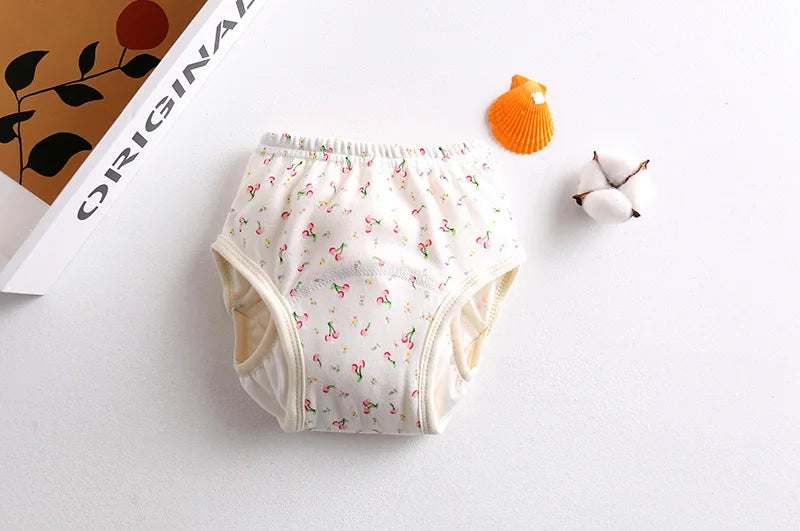 New Baby Wing Diaper Cotton Baby Waterproof Reusable Training Pants Infant Shorts Nappies Panties Nappy Changing Underwear Cloth