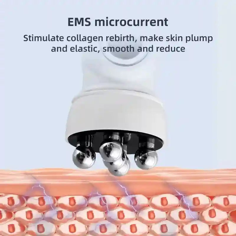 EMS Facial Massager & RF Skin Firming Device | Tidesmit White Eye Massage Instrument Tidesmit