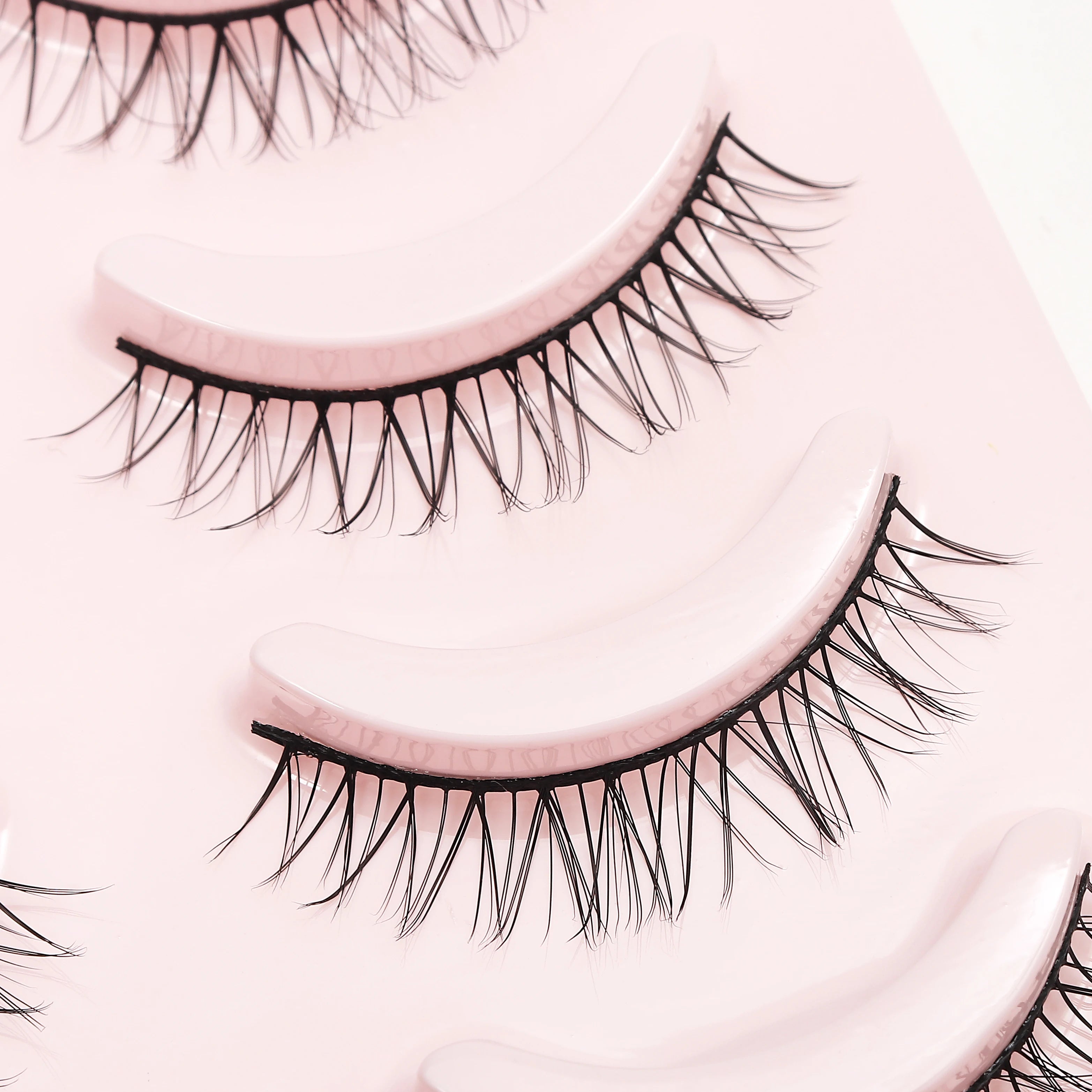 Anime Manga False Eyelashes - Natural Wispy Faux Lashes - 5 Pairs Set False Eyelashes Tidesmit