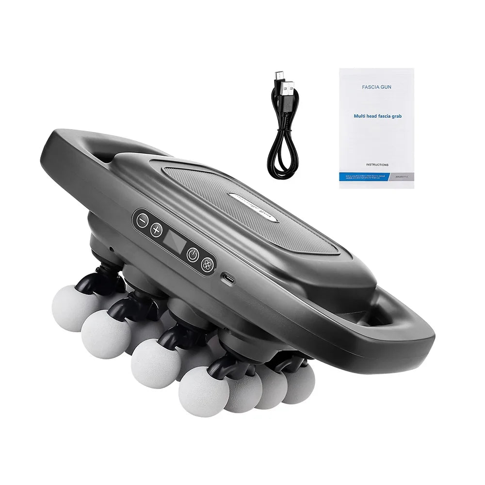Deep Tissue Massage Gun - 16-Head Portable Electric Massager Body Shaping Massage Equipment Tidesmit