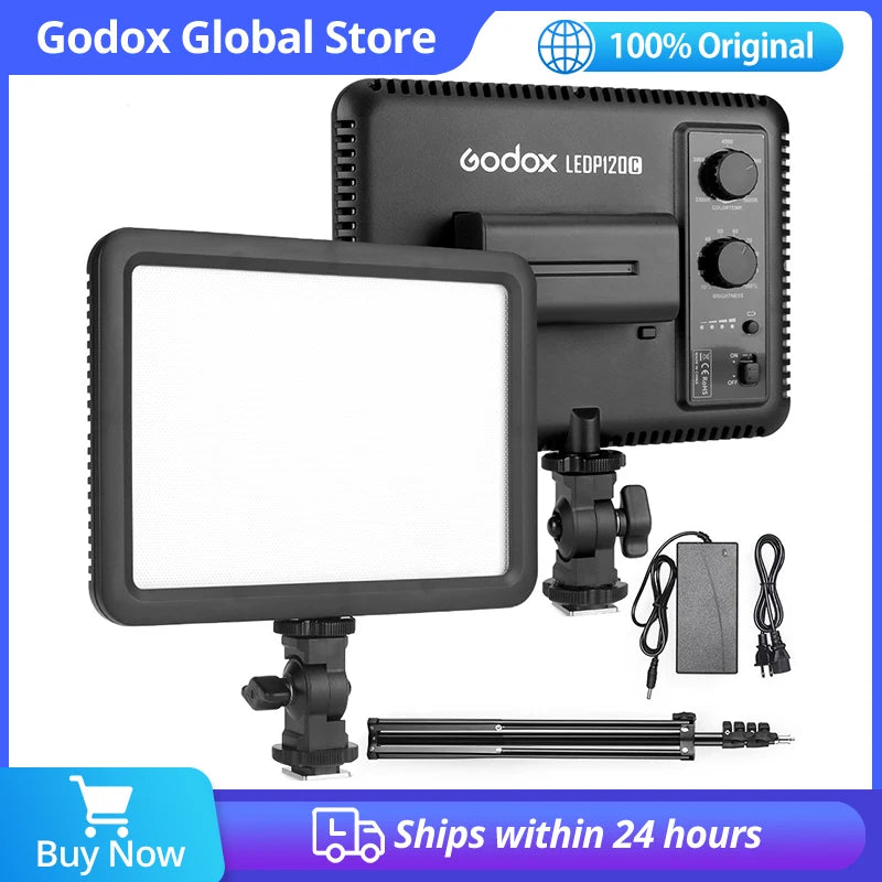 LED Video Light Panel | Adjustable Studio Lighting for Content Creation Tidesmit