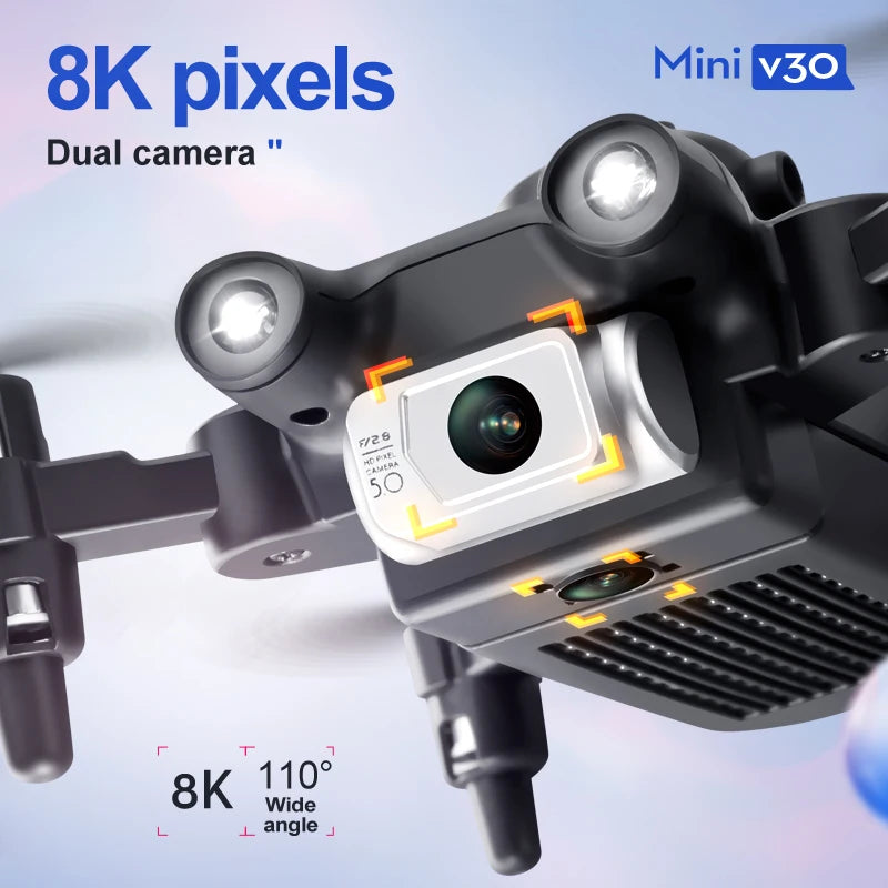 Mini 4K Camera Drone With Obstacle Avoidance - Foldable & Compact Tidesmit
