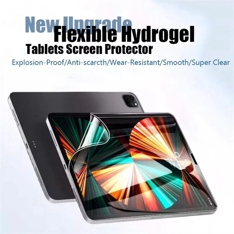 Tablet Screen Protector TPU Hydrogel Sheets - 14 Inch HD Anti-Scratch 10 Pack Tidesmit