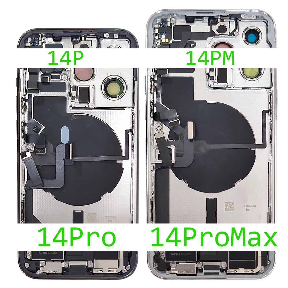 iPhone 14 Pro Max Back Housing Replacement Kit with Flex Cable Tidesmit