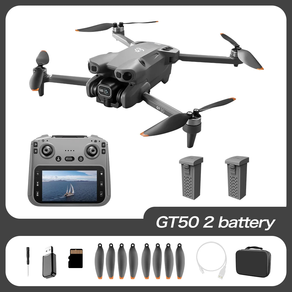 Mini 4K Camera Drone - Foldable GPS Drone with Obstacle Avoidance GT50-2B Tidesmit