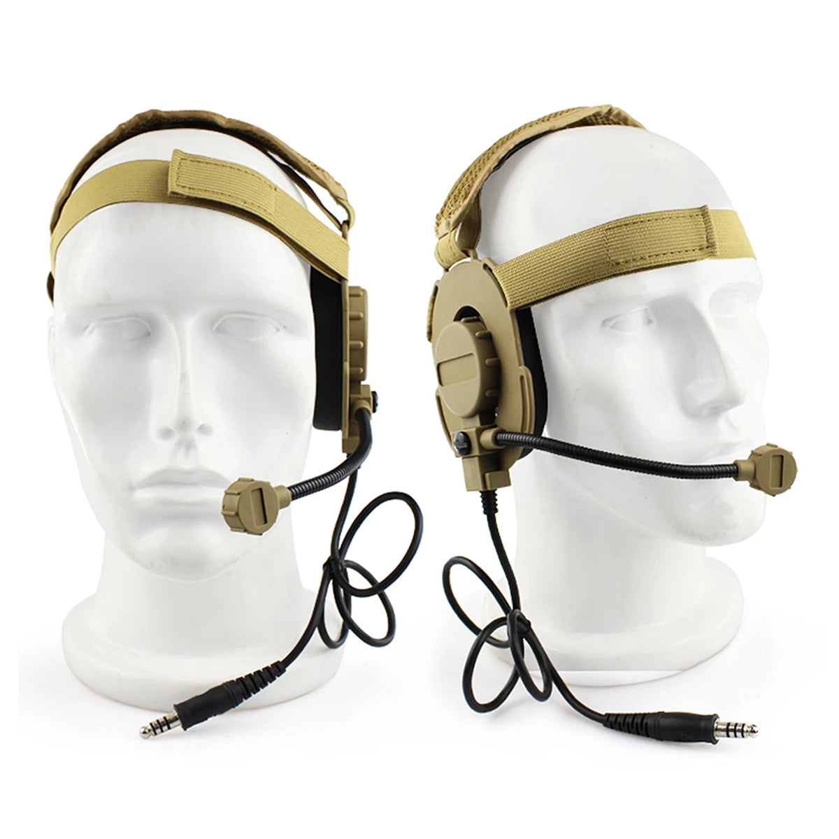Tactical Shooting Headset with U94 PTT for Baofeng Radio - Tidesmit Tidesmit