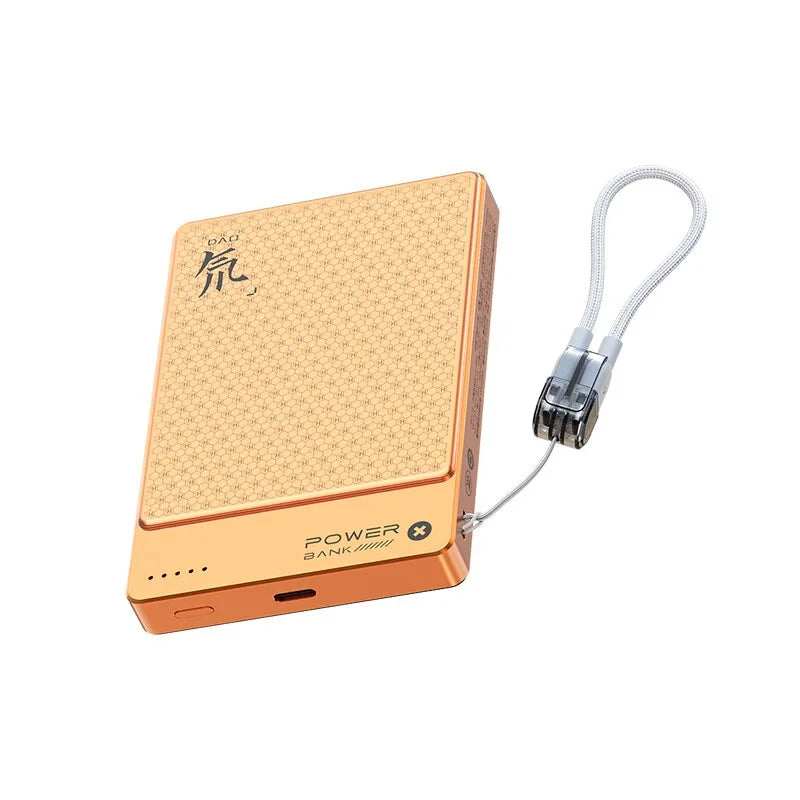 Tidesmit 10000mAh Magnetic Power Bank - 45W Fast Wireless Charger Orange 10000mah orange Tidesmit