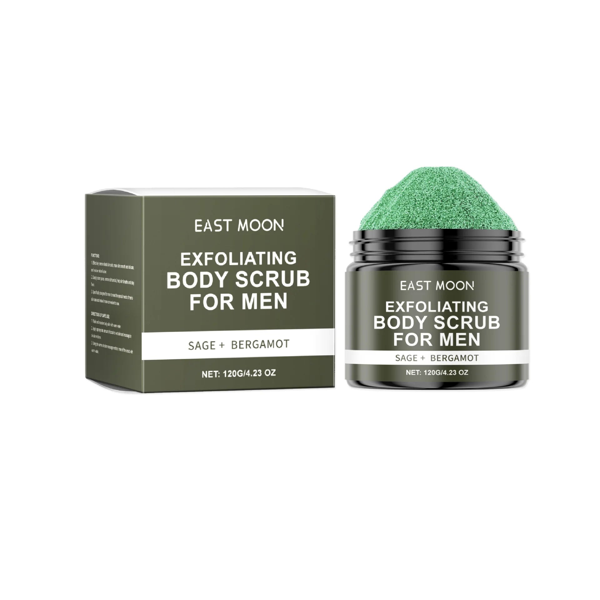 Sandalwood Body Scrub: Deep Moisturizing Exfoliant, 120g Scrubs Treatments Tidesmit