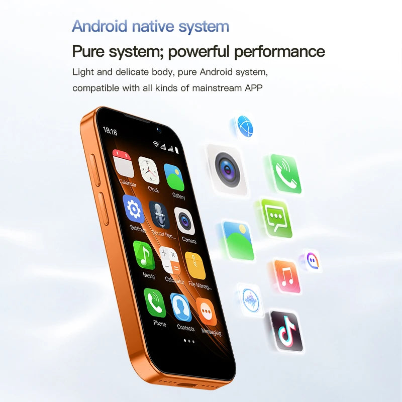 SOYES i17 Mini Android 9.0 Smartphone 3.0 Inches 2GB RAM 16GB ROM Dual SIM Standby Dual Camera Play Store 3G Little Phone