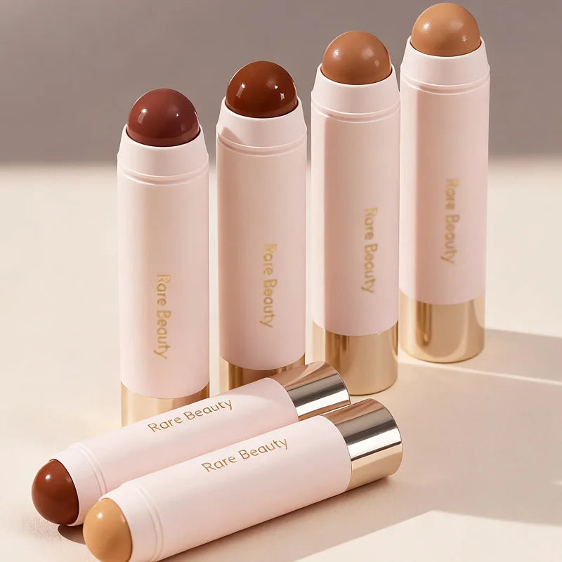 Tidesmit 2026 liquid highlighter and bronzer contouring cream texture close-up for radiant face makeup shimmer