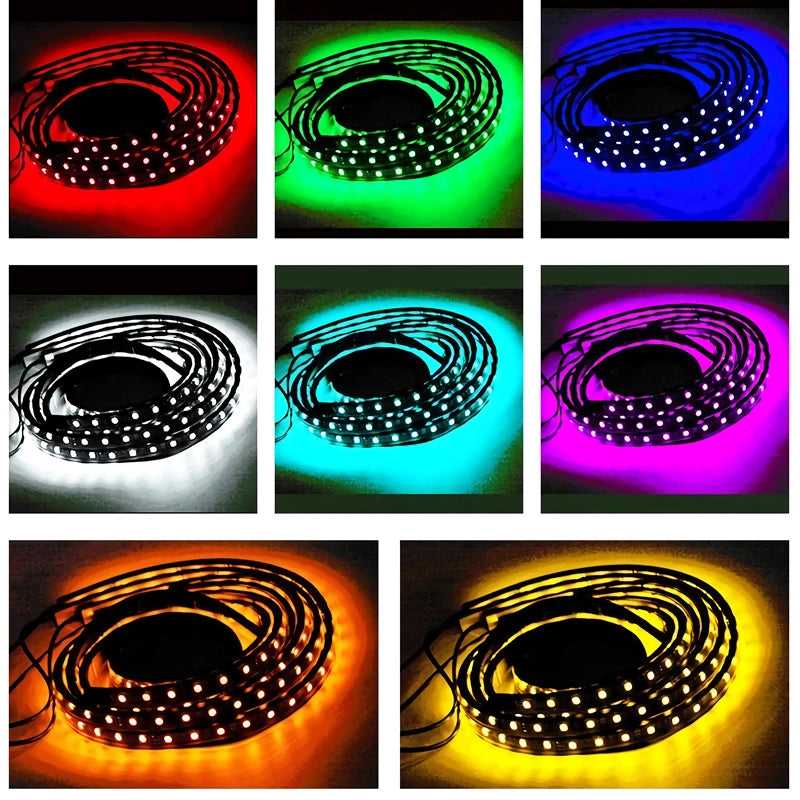 Car Underglow LED Light Kit RGB Dream Color - App Controlled Tidesmit Tidesmit