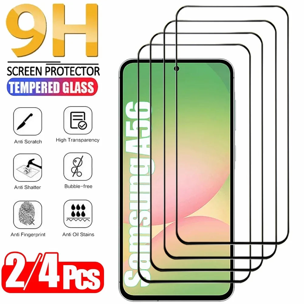 Samsung Galaxy Tempered Glass Screen Protector - 4 Pack 9H Protection China Mainland|Tempered glass Tidesmit