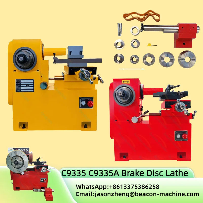 C9335A C9335 Brake Disc Grinding Tool Drum Rotor Lathe Skimming Cutting Machine On Car