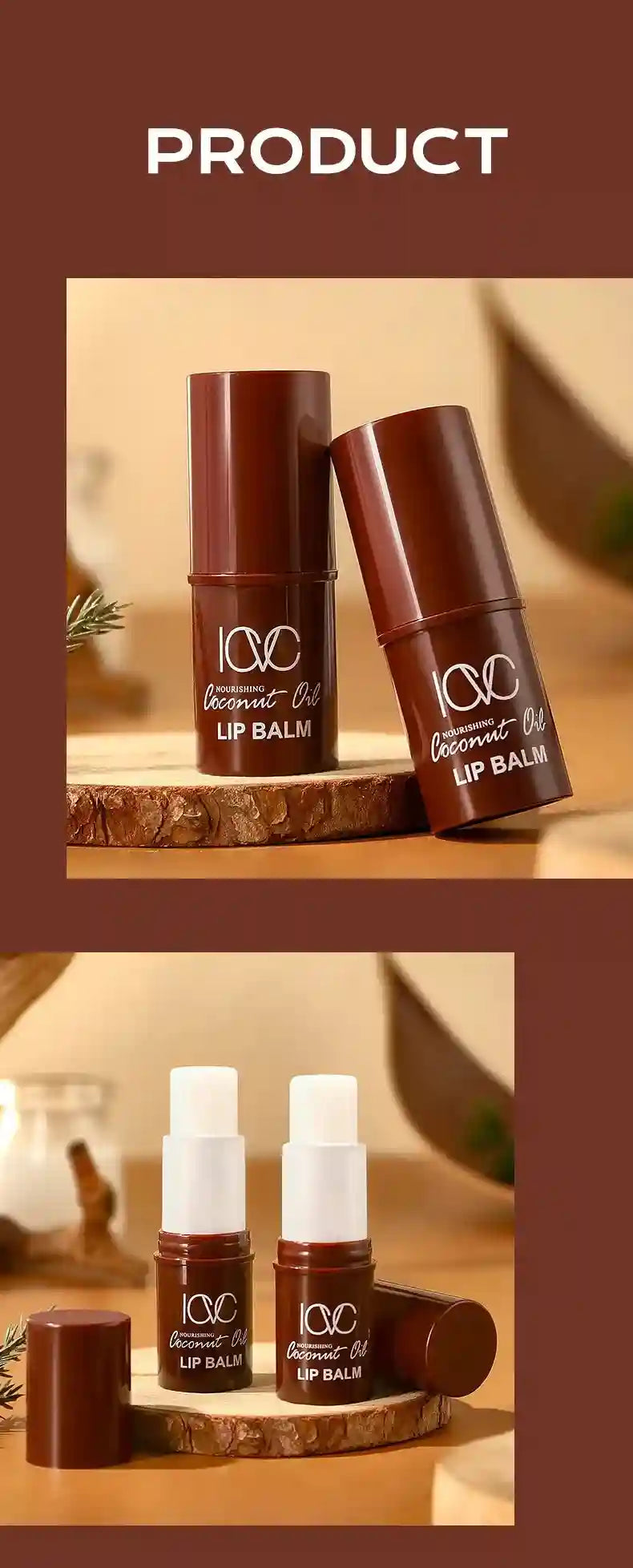 Dark Lip Lightening Balm - Exfoliating Nourishing Lip Treatment Lip Care Tidesmit