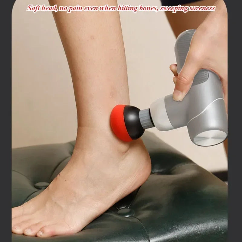 Massage Gun Replacement Heads | Soft Silicone Deep Tissue Attachments Fascia Gun Tidesmit