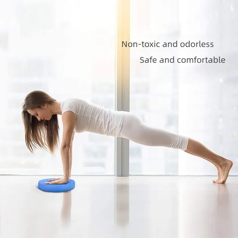 Oval Balance Cushion for Yoga and Fitness Training Ideal for Stability Exercise and Body Posture Improvement Suitable for Ladies