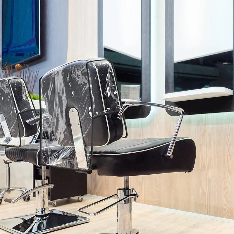 Salon Chair Cover Waterproof Clear PVC Protective Barber Guard Massage Chairs Tidesmit