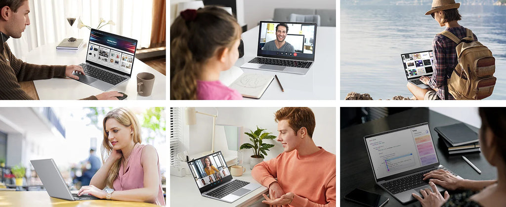 15.6' Windows 11 Laptop Computer Intel Core I9 9900 16GB RAM 1TB SSD Laptops Office Computer PC Fingerprint Unlock Notebook