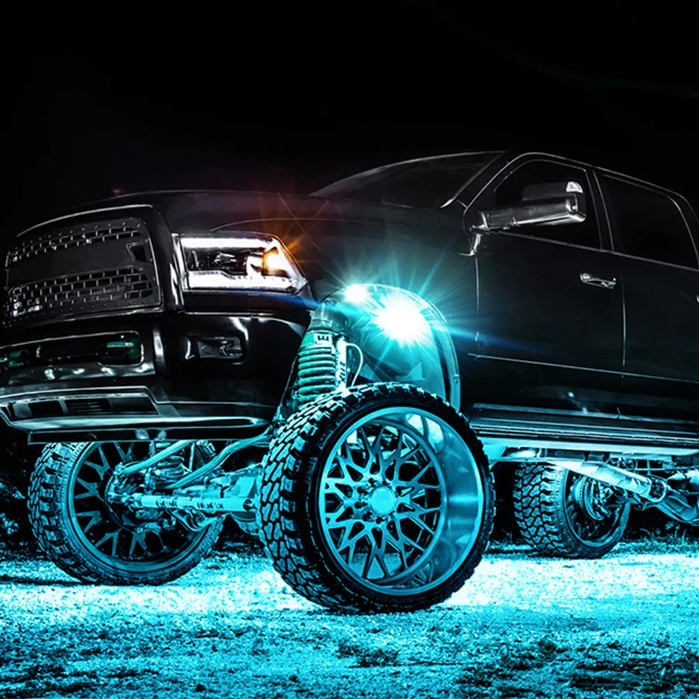 Underglow Rock Lights RGB LED Kit for Truck ATV UTV - Tidesmit Tidesmit