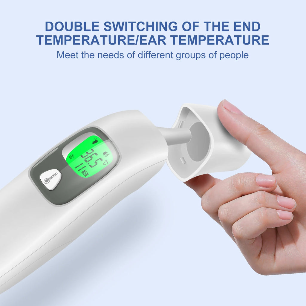 Cofoe Digital Forehead Thermometer Forehead Ear Non-Contact Medical Termometro Baby/Adult Temperature Measure  FASTSHIPPING