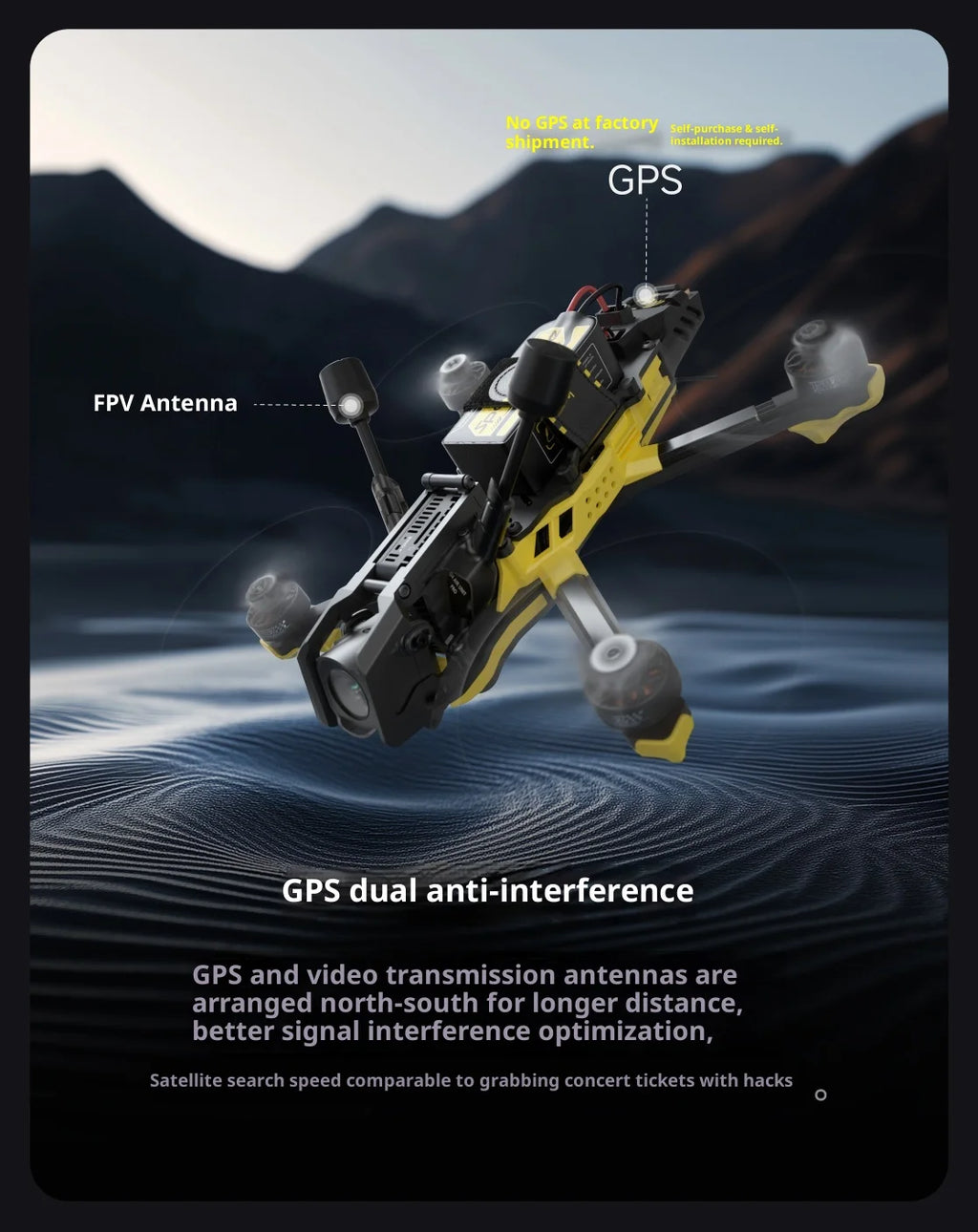 SpeedyBee Master 3X Pro Camera Drone with HD O4 Transmission System Tidesmit